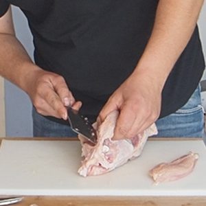 Anleitung Huhn zerlegen Schritt 16