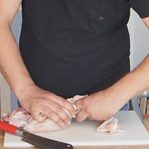 Anleitung Huhn zerlegen Schritt 10