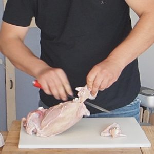 Anleitung Huhn zerlegen Schritt 11