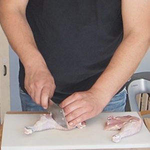 Anleitung Huhn zerlegen Schritt 5