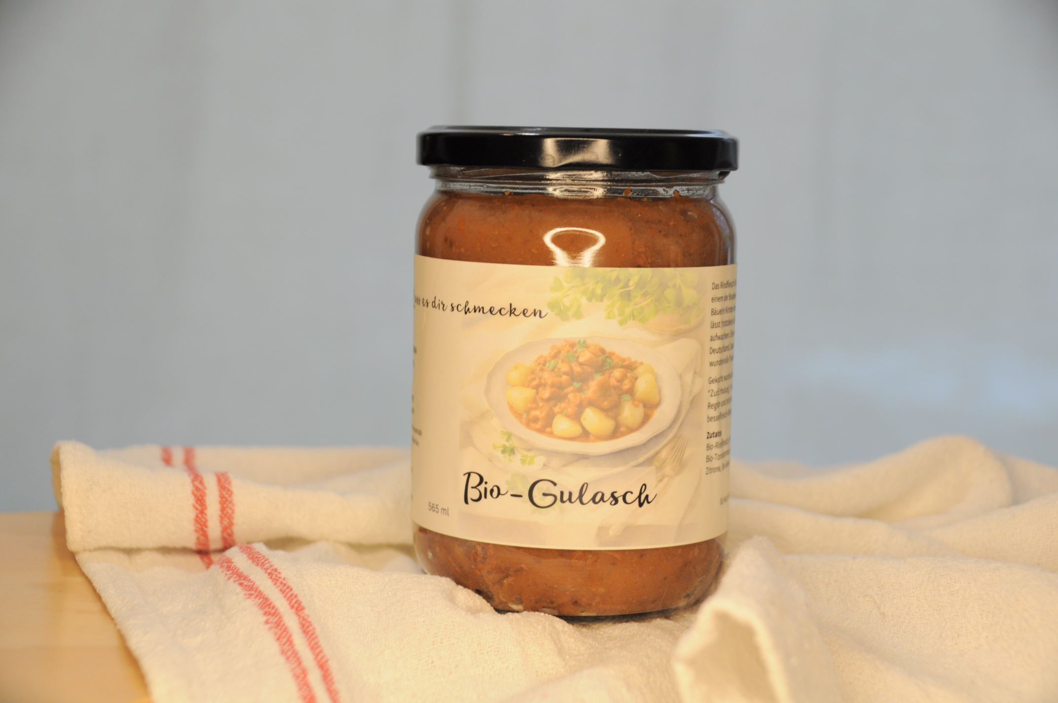 Gulaschglas von vorn